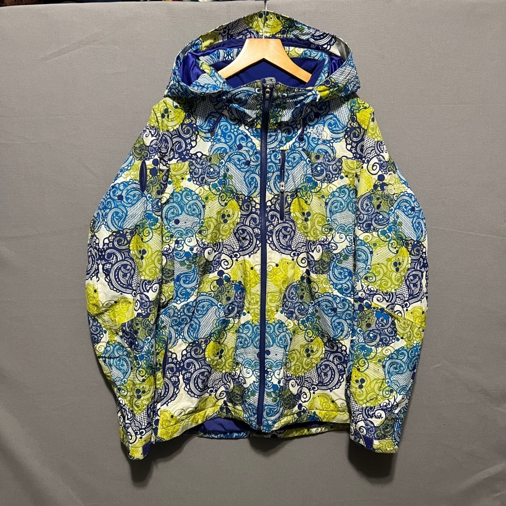 The North Face Summit Series Jacket RECCO Hyvent Alpha Womens Large Blue Purple